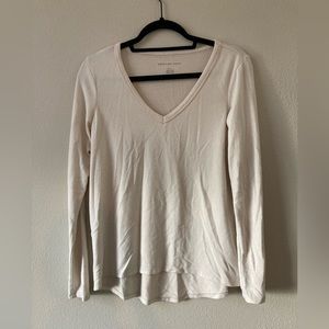 American Eagle White Longsleeve